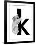 K is for Koala-Stacy Hsu-Framed Art Print