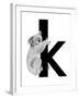 K is for Koala-Stacy Hsu-Framed Art Print