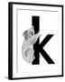 K is for Koala-Stacy Hsu-Framed Art Print