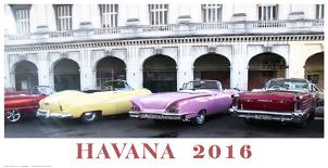 Havana Rainbow Houses-K. Lowenkron-Photographic Print