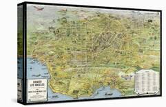 Greater Los Angeles, California, 1932-K^M^ Leuschner-Mounted Giclee Print