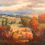 Tuscan Hill View-K. Park-Art Print