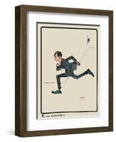 'K the Knavish', 1903-John Hassall-Framed Giclee Print