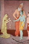 Rama Put His Trust in the Ape Hanuman (Son of the Wind God) to Find His Abducted Wife Sita-K. Venkatappa-Photographic Print