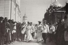 Grand Duchesses Olga, Tatiana, and Maria of Russia, Tsarskoye Selo, Russia, C1899-C1900-K von Hahn-Giclee Print