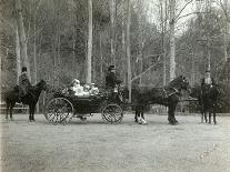 Russian Imperial Family Outside the Catherine Palace, Tsarskoye Selo, Russia, Early 20th Century-K von Hahn-Giclee Print