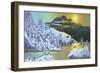 K1 Icebergs-D. Rusty Rust-Framed Giclee Print