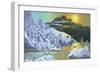 K1 Icebergs-D. Rusty Rust-Framed Giclee Print