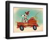 K9 Fire Department-Ryan Fowler-Framed Art Print