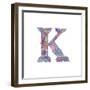 K-Green Girl-Framed Giclee Print