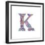 K-Green Girl-Framed Giclee Print