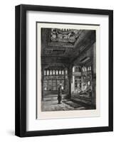 Ka'Ah in the Harem of Sheykh Sadat. Egypt, 1879-null-Framed Giclee Print