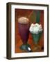 Ka-dinks 5-ounce Sundae Glassesand 17-ounce Soda Glasses, Concord, New Hampshire-Larry Crowe-Framed Photographic Print