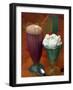 Ka-dinks 5-ounce Sundae Glassesand 17-ounce Soda Glasses, Concord, New Hampshire-Larry Crowe-Framed Photographic Print