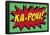 Ka-Pow! Comic Pop-Art Art Print Poster-null-Framed Poster