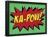 Ka-Pow! Comic Pop-Art Art Print Poster-null-Framed Poster