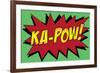 Ka-Pow! Comic Pop-Art-null-Framed Art Print