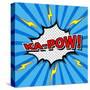 Ka-Pow! Comic Speech Bubble, Cartoon-jirawatp-Stretched Canvas