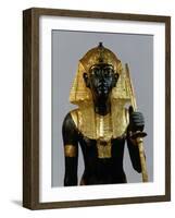 Ka Statue of Tutankhamun, c.1332-22 BC 18th Dynasty New Kingdom Egyptian Pharaoh-null-Framed Giclee Print