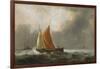 Kaag Close-Hauled in a Fresh Breeze, 1677-Willem Van De, The Younger Velde-Framed Giclee Print