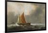 Kaag Close-Hauled in a Fresh Breeze, 1677-Willem Van De, The Younger Velde-Framed Giclee Print