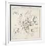 Kaart Van Europa [Map of Europe], 1859-null-Framed Giclee Print