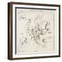 Kaart Van Europa [Map of Europe], 1859-null-Framed Giclee Print