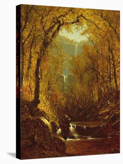 Kaaterskill Falls, 1871-Sanford Robinson Gifford-Stretched Canvas