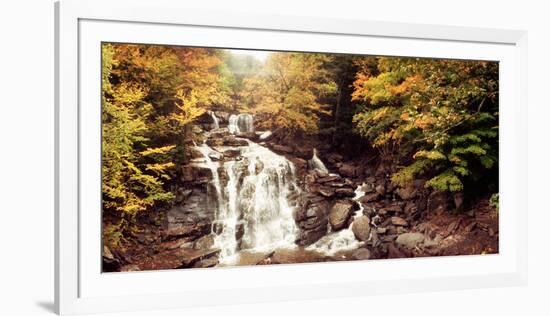 Kaaterskill Falls Stream Through the Forest of the Catskill Mountains, New York State, USA-null-Framed Photographic Print