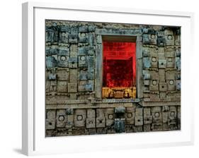 Kabah, God Chac, Yucatan, Mexico-Kenneth Garrett-Framed Photographic Print