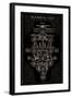 Kabbalah in Black II-null-Framed Art Print