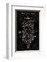 Kabbalah in Black II-null-Framed Art Print