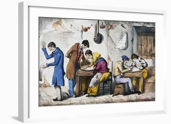 Kabbalists, 1832-Vincenzo Gaiatti-Framed Giclee Print