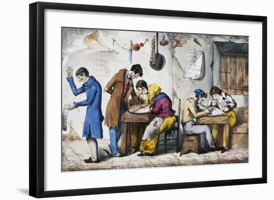 Kabbalists, 1832-Vincenzo Gaiatti-Framed Giclee Print