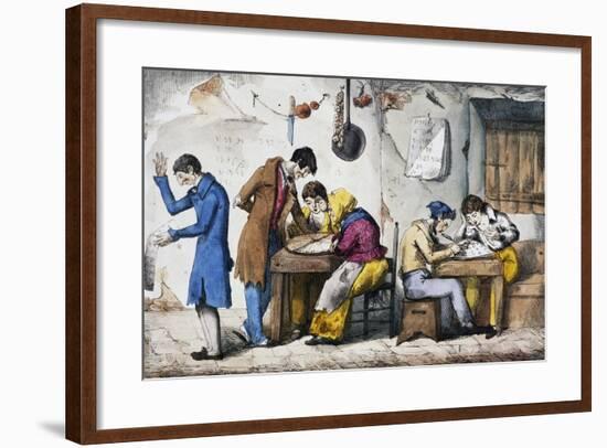 Kabbalists, 1832-Vincenzo Gaiatti-Framed Giclee Print