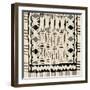 Kabira Cross-Mark Chandon-Framed Giclee Print