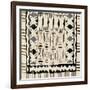 Kabira Cross-Mark Chandon-Framed Giclee Print