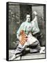 Kabuki Actor, 1901-Japanese Photographer-Framed Stretched Canvas