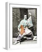 Kabuki Actor, 1901-Japanese Photographer-Framed Photographic Print