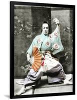 Kabuki Actor, 1901-Japanese Photographer-Framed Photographic Print