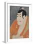 'Kabuki Actor Ichikawa Ebizo in the Play The Colored Reins of a Loving Wife', 1794-Tôshûsai Sharaku-Framed Giclee Print