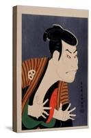 Kabuki Actor-Sharaku Toshusai-Stretched Canvas