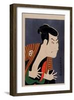 Kabuki Actor-Sharaku Toshusai-Framed Giclee Print