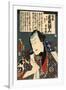 Kabuki Actor-Kunisada Utagawa-Framed Art Print