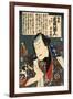 Kabuki Actor-Kunisada Utagawa-Framed Art Print