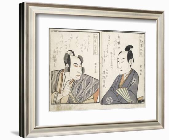 Kabuki Actor-Kitagawa Utamaro-Framed Giclee Print