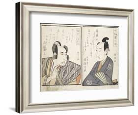 Kabuki Actor-Kitagawa Utamaro-Framed Giclee Print