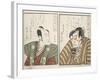 Kabuki Actors-Kitagawa Utamaro-Framed Giclee Print