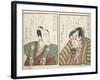 Kabuki Actors-Kitagawa Utamaro-Framed Giclee Print