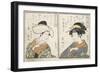 Kabuki Actors-Kitagawa Utamaro-Framed Giclee Print